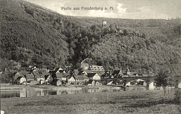 Freudenberg. Panorama der Stadt