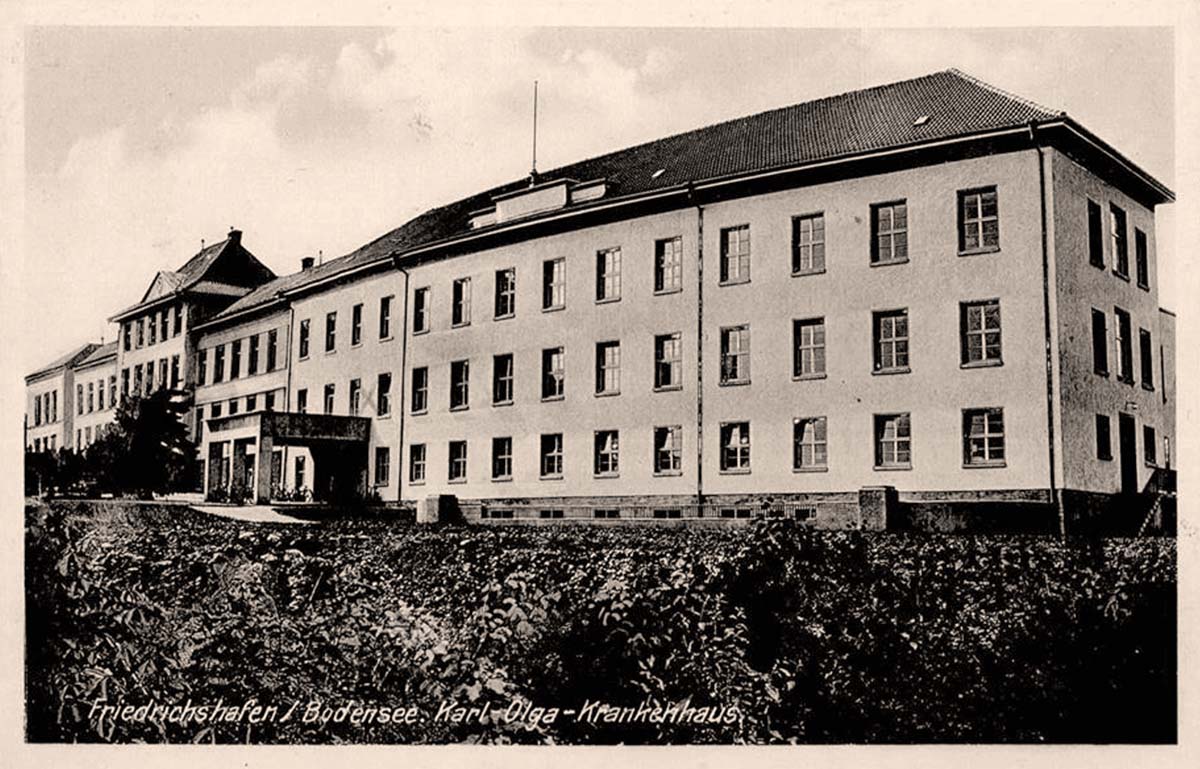 Friedrichshafen. Karl-Olga-Krankenhaus, 1937