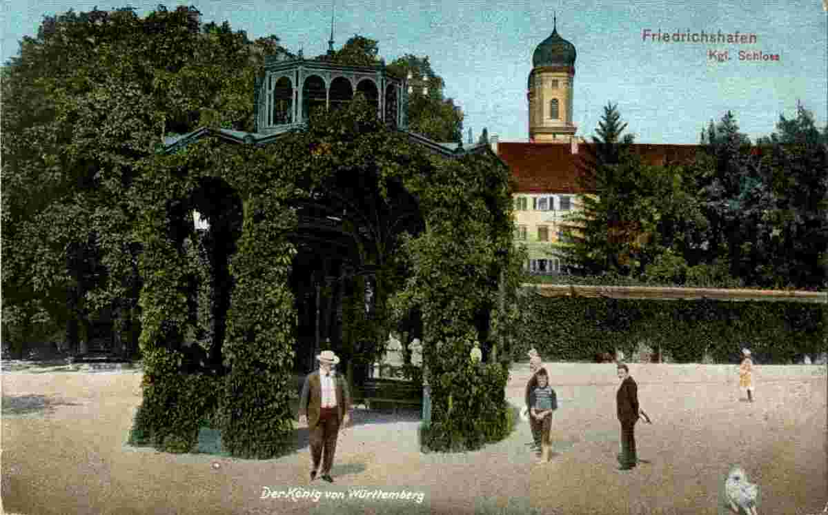 Friedrichshafen. Königliche Schloß, um 1910