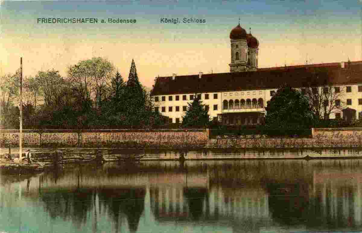 Friedrichshafen. Königliche Schloß, um 1910