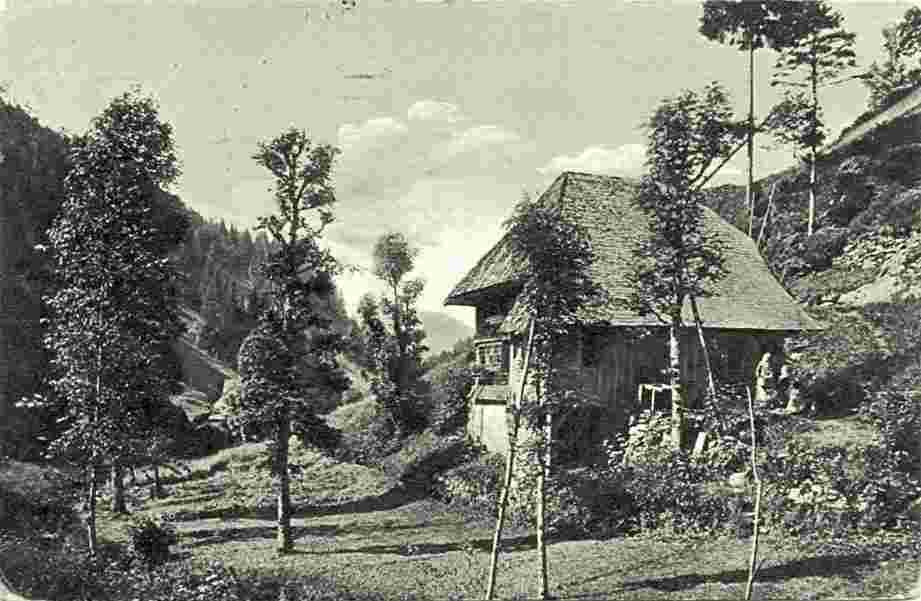 Furtwangen. Haus in Hexenloch, 1916