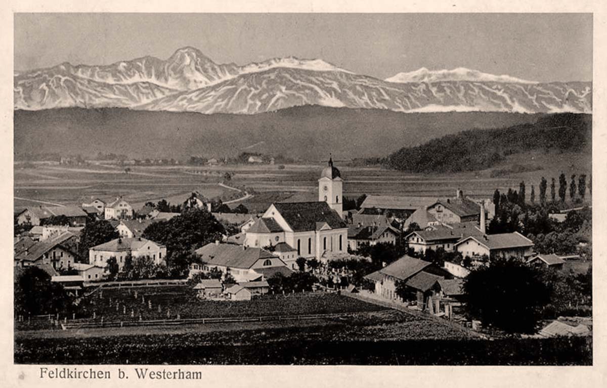 Panorama von Feldkirchen-Westerham