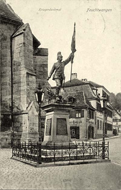 Feuchtwangen. Kriegerdenkmal, 1912