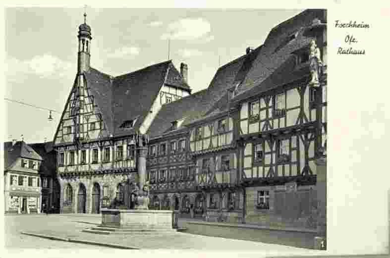Forchheim. Rathaus, um 1955