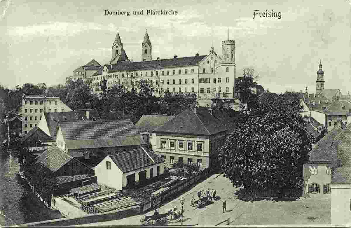 Freising. Domberg und Pfarrkirche