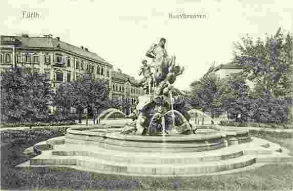 Fürth. Kunstbrunnen, 1914