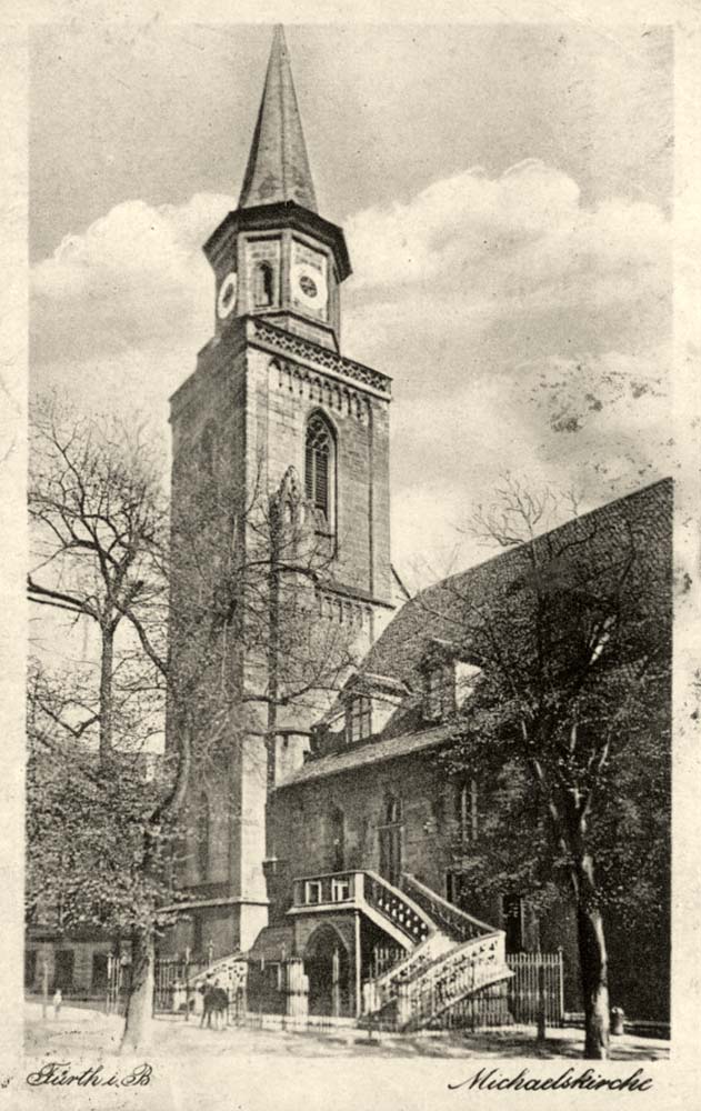 Fürth. Michaeliskirche, 1926
