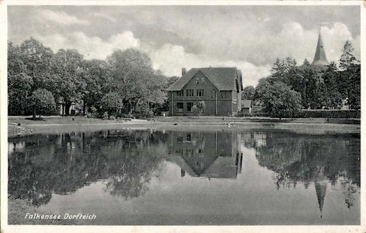Falkensee. Dorfteich, 1942