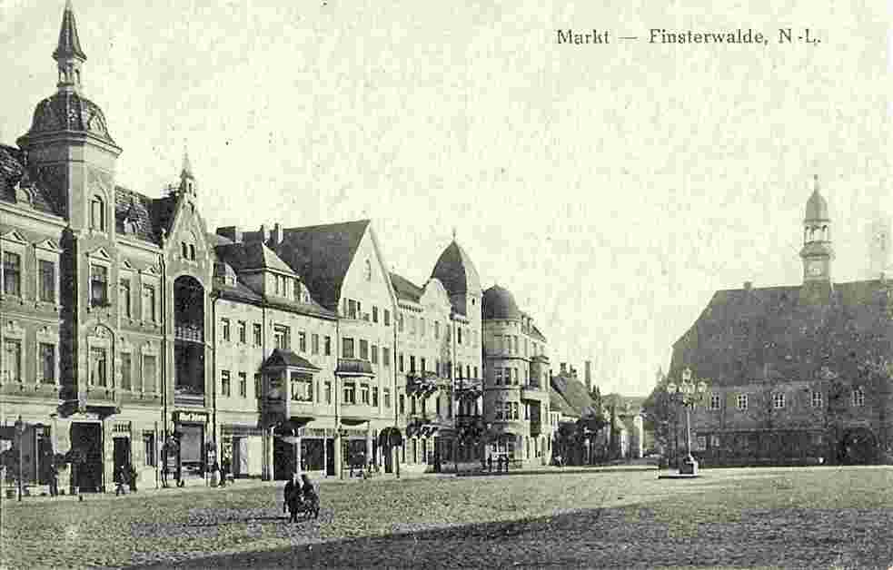 Finsterwalde. Marktplatz, 1919