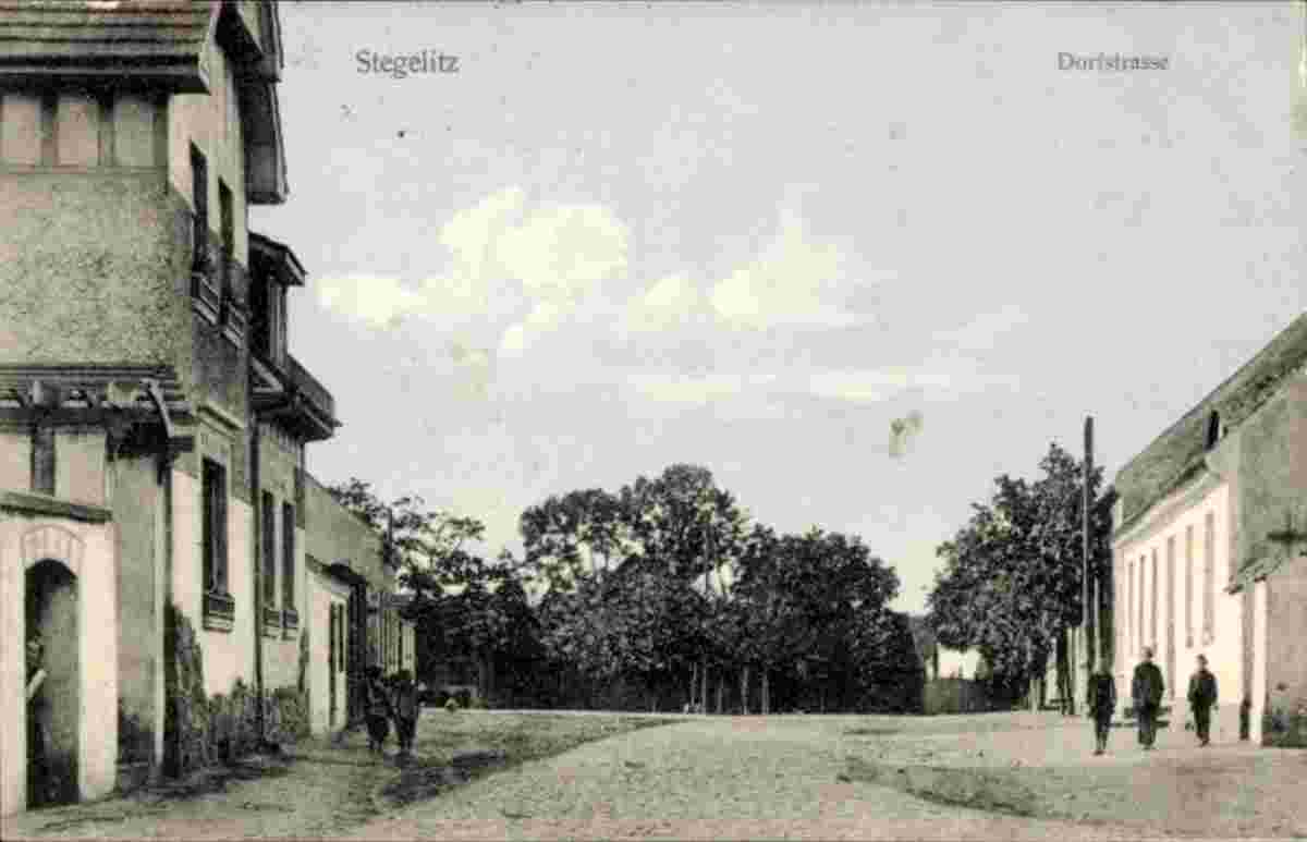 Flieth-Stegelitz. Stegelitz - Dorfstraße