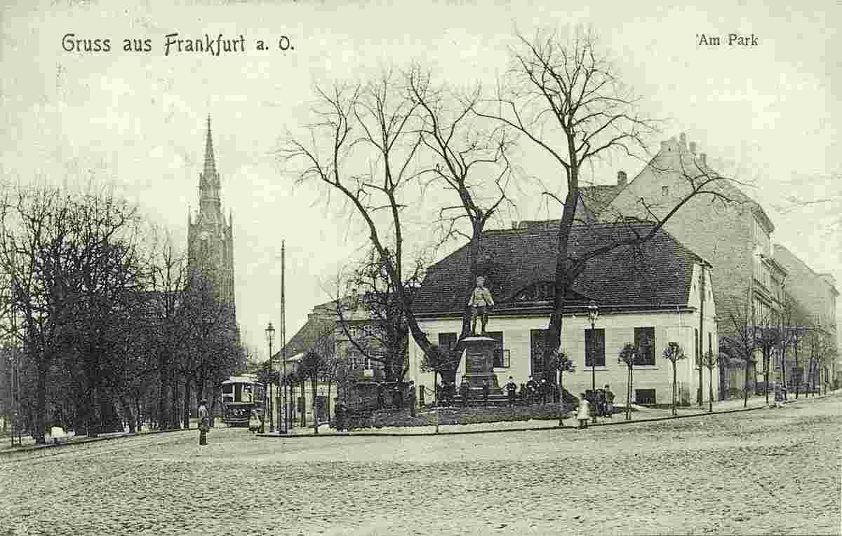 Frankfurt an der Oder. Am Park, 1907