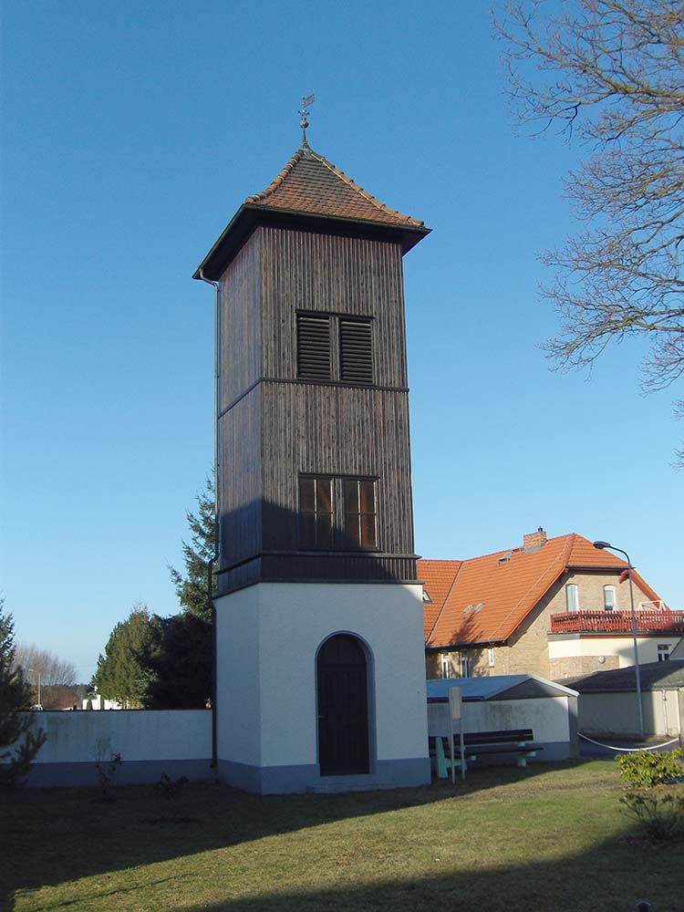 Frauendorf (Amt Ortrand). Glockenturm