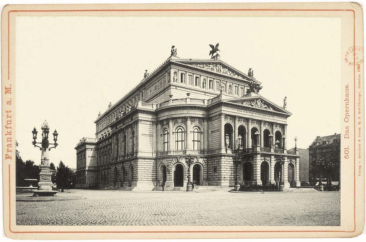 Frankfurt am Main. Das Opernhaus
