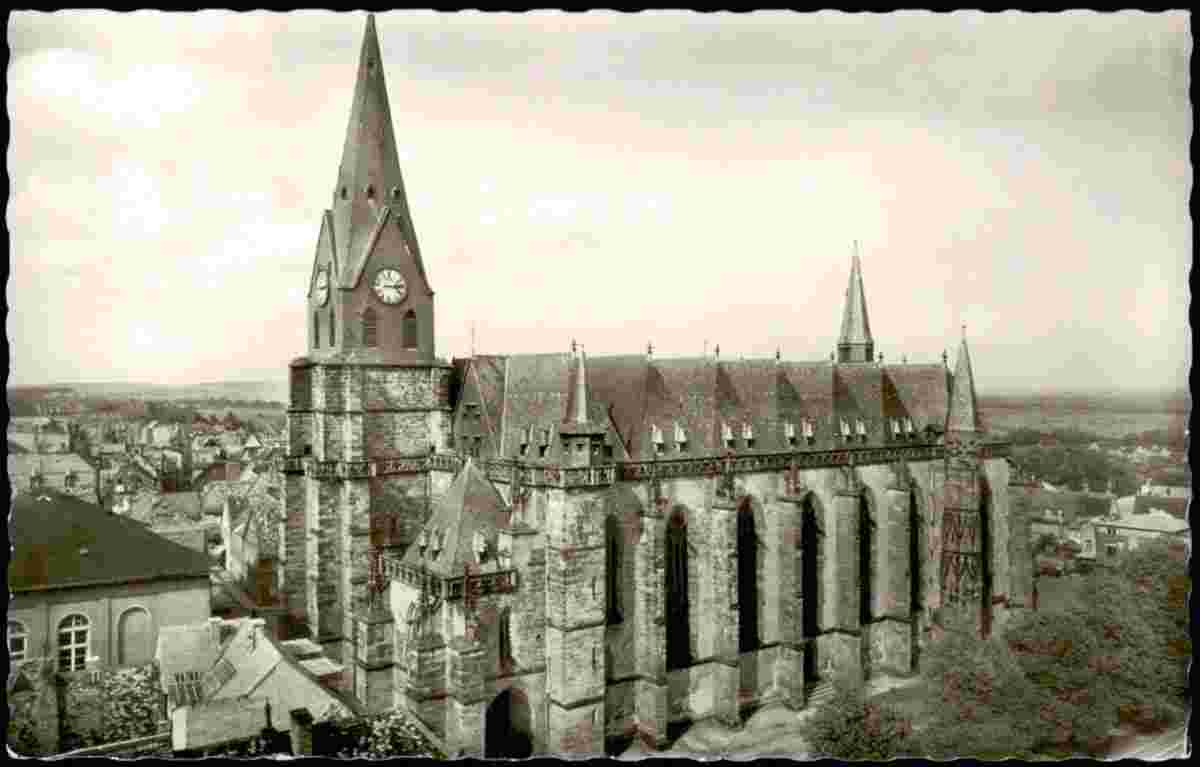 Friedberg. Stadtkirche, 1960