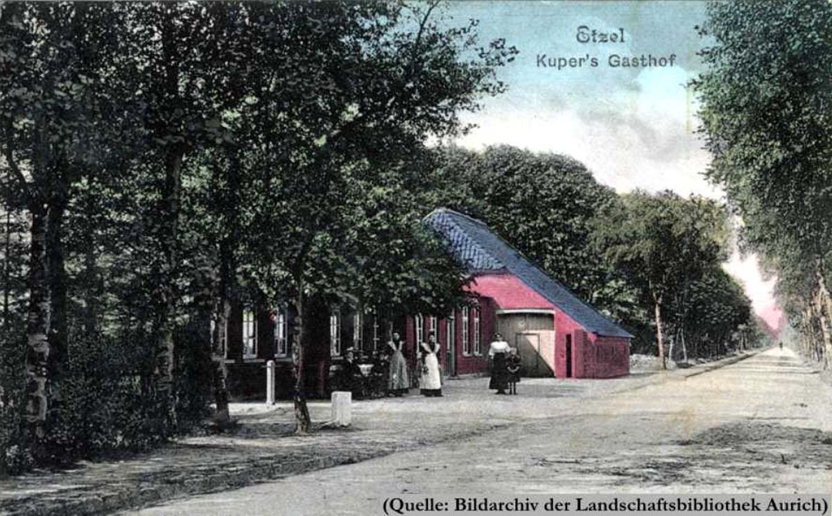 Friedeburg. Kuper's Gasthof um 1900