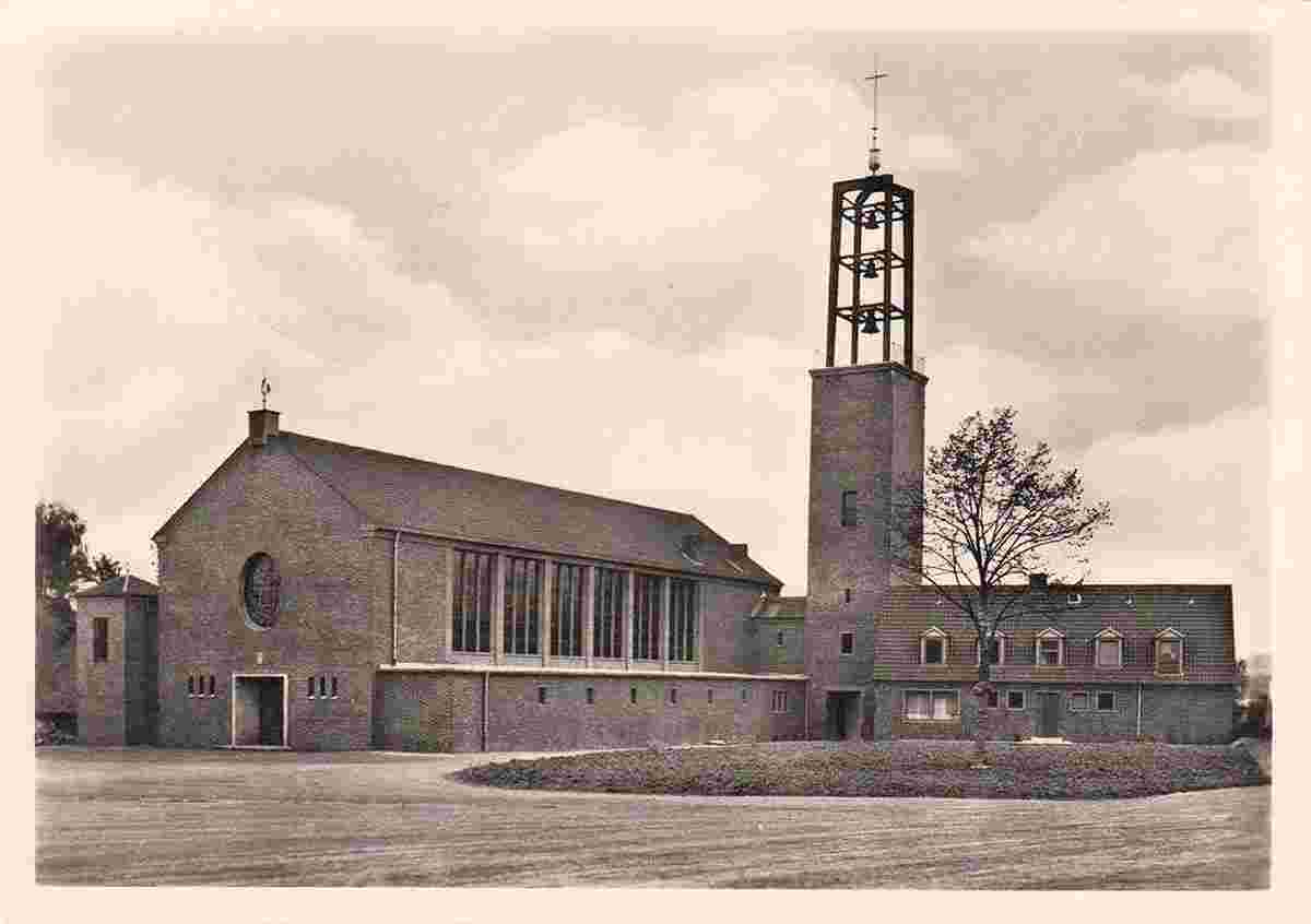 Friedland. Heimkehrerkirche St Norbert, 1980