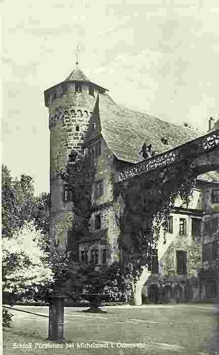 Fürstenau. Schloß Fürstenau bei Michelstadt, 1938