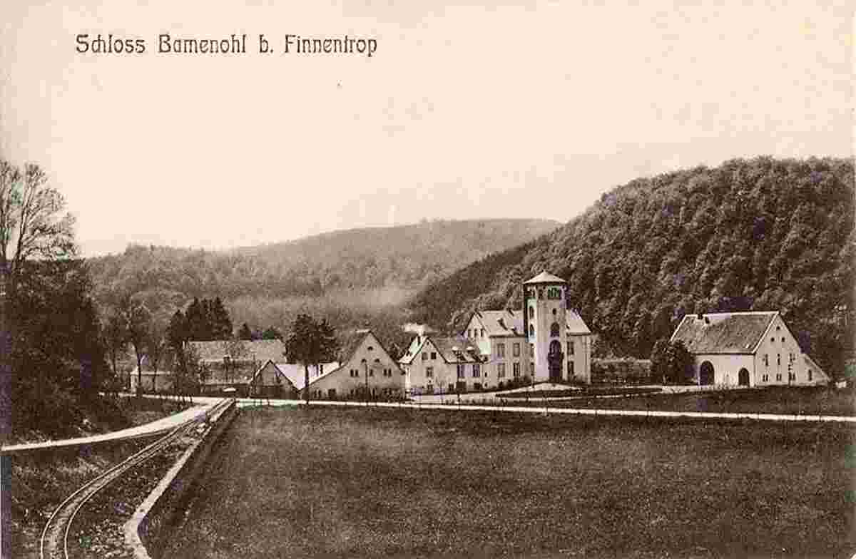 Finnentrop. Schloß Bamenohl, 1908