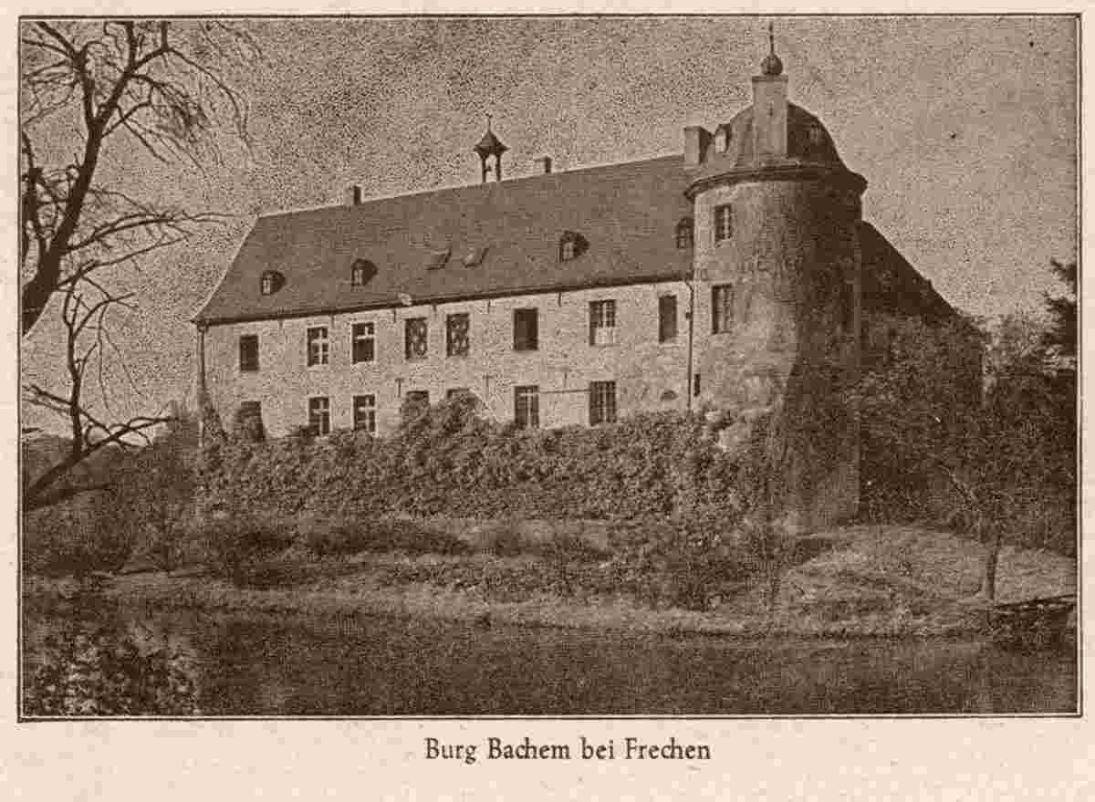 Frechen. Burg Bachem, 1947