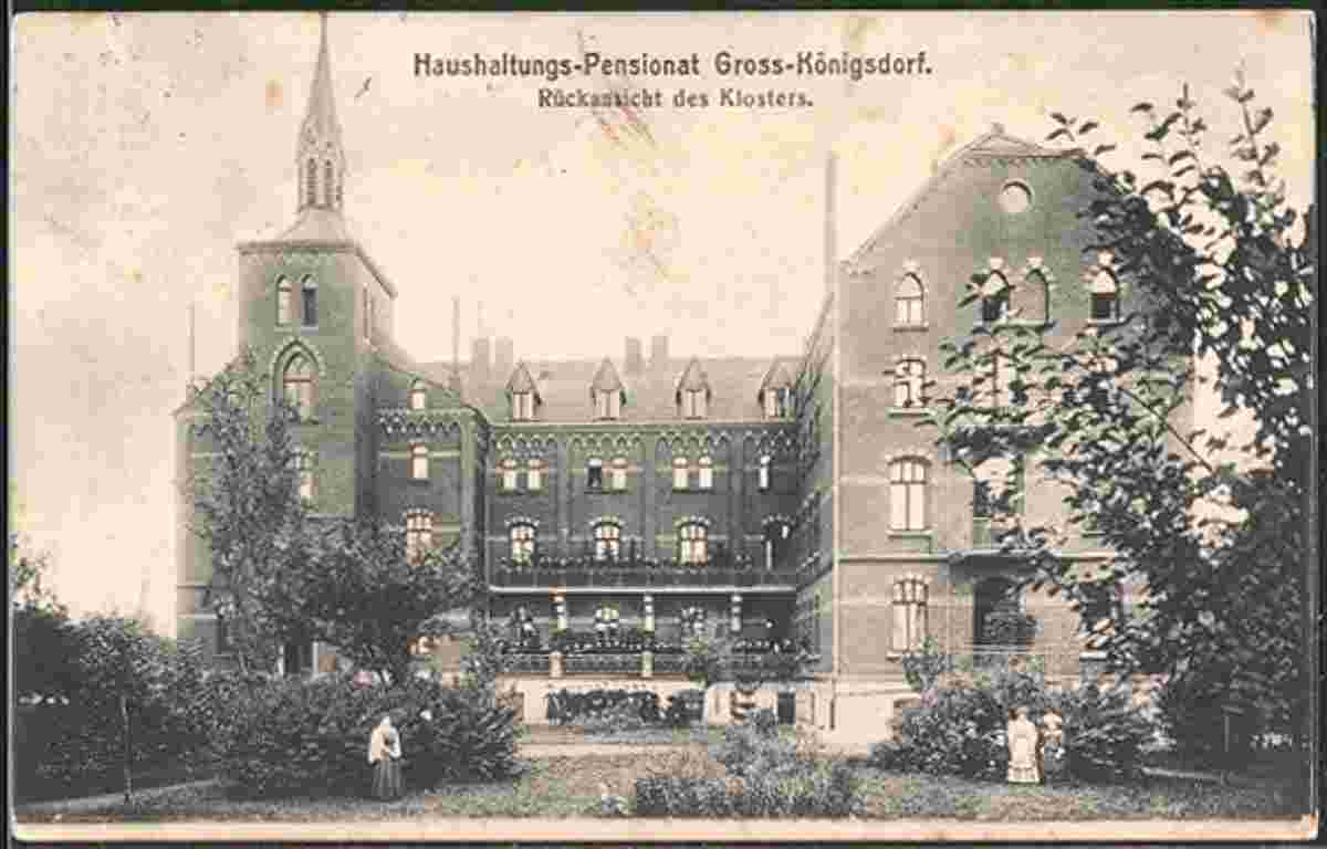 Frechen. Haushaltungs-Pensionat Gross-Königsdorf, 1916