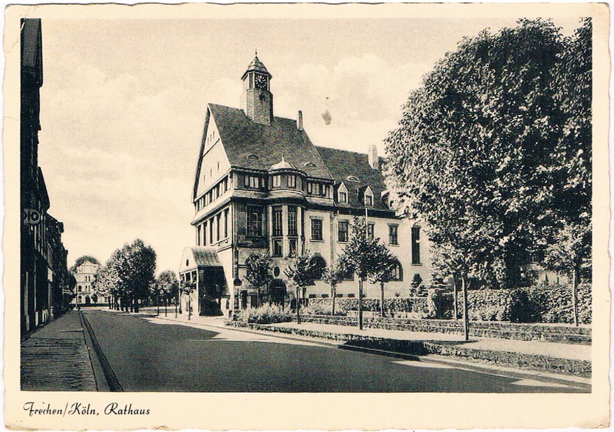 Frechen. Rathaus, 1952
