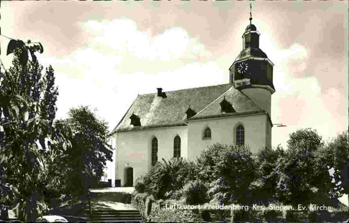 Freudenberg. Evangelische Kirche, 1966