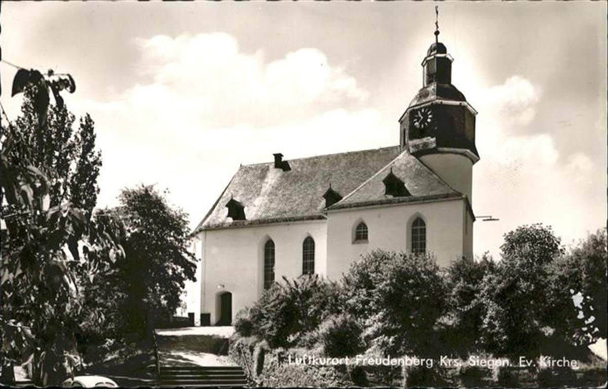 Freudenberg (Siegerland). Evangelische Kirche, 1966