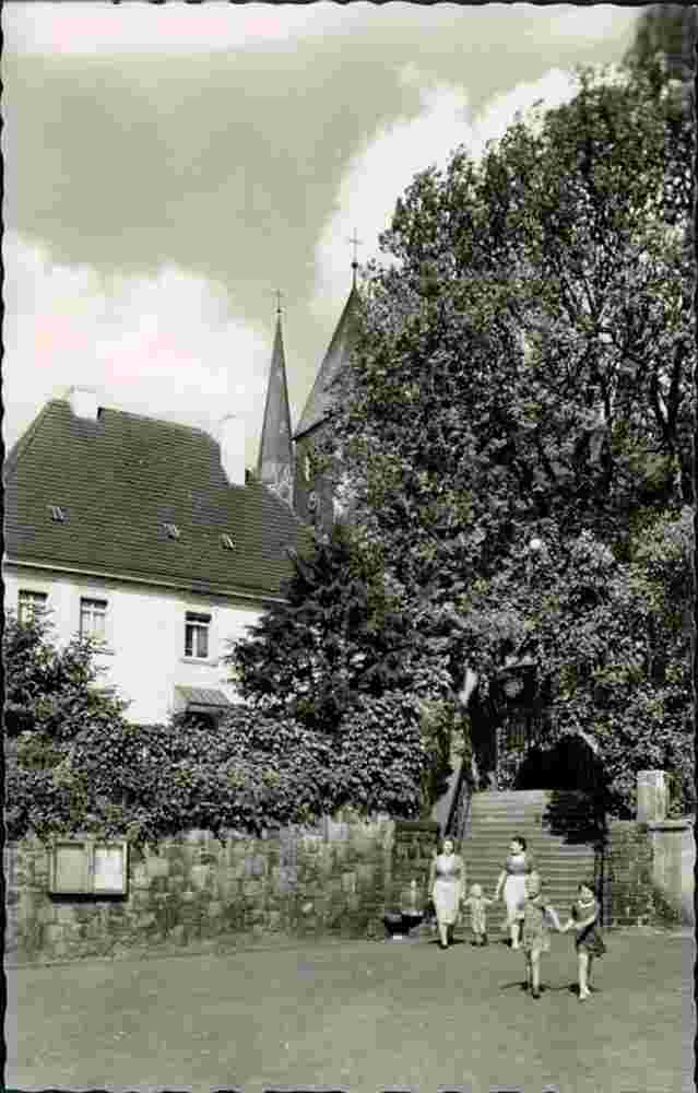 Fröndenberg. Steintreppe, 1957