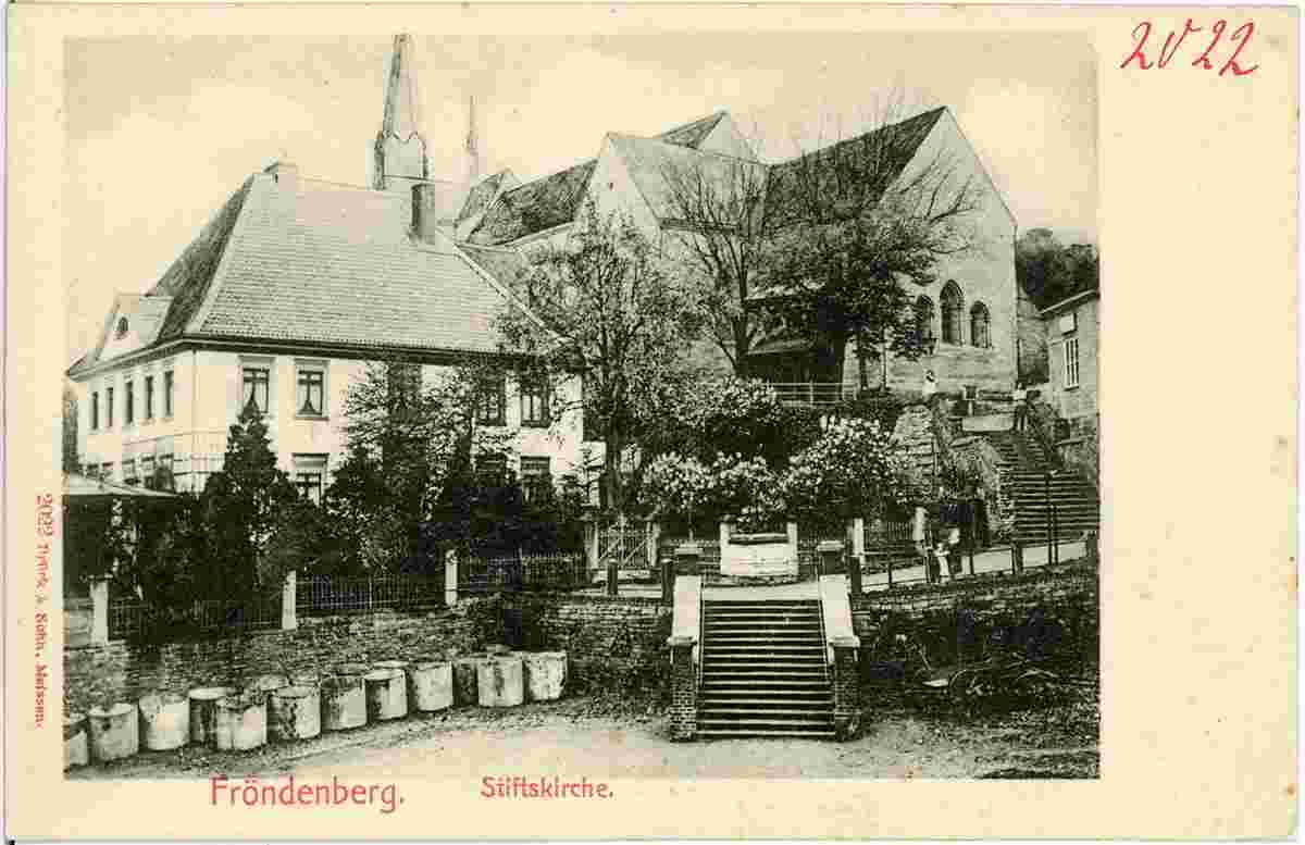 Fröndenberg. Stiftskirche, 1901