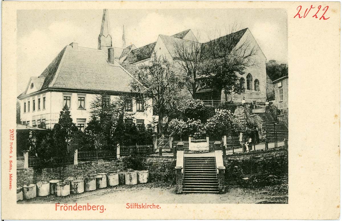 Fröndenberg (Ruhr). Stiftskirche, 1901