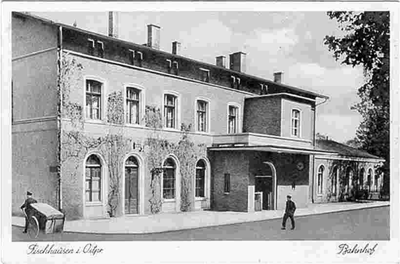 Fischhausen. Bahnhofsplatz, 1920-1930