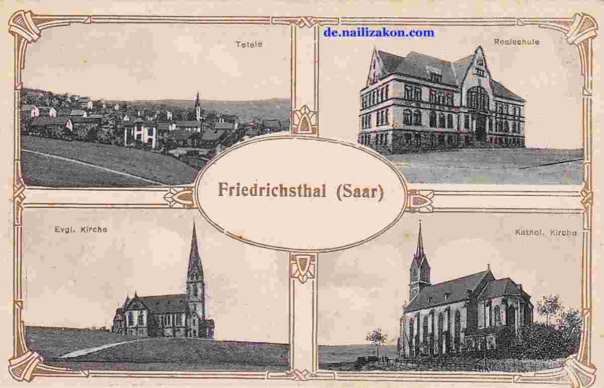 Friedrichsthal. Realschule, 1918