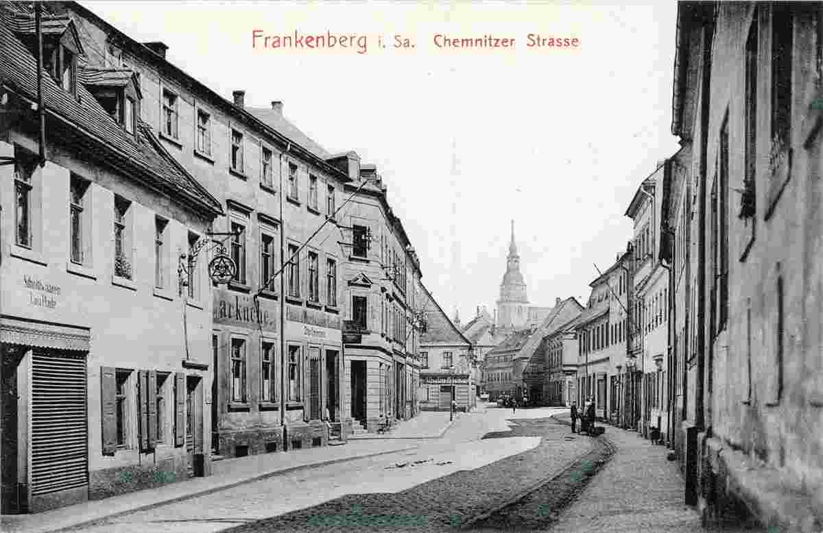 Frankenberg. Chemnitzer Straße, 1911