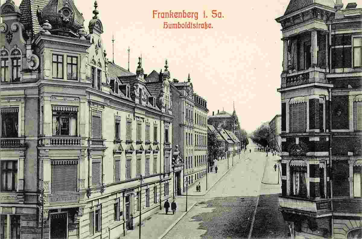 Frankenberg. Humboldstraße, 1911
