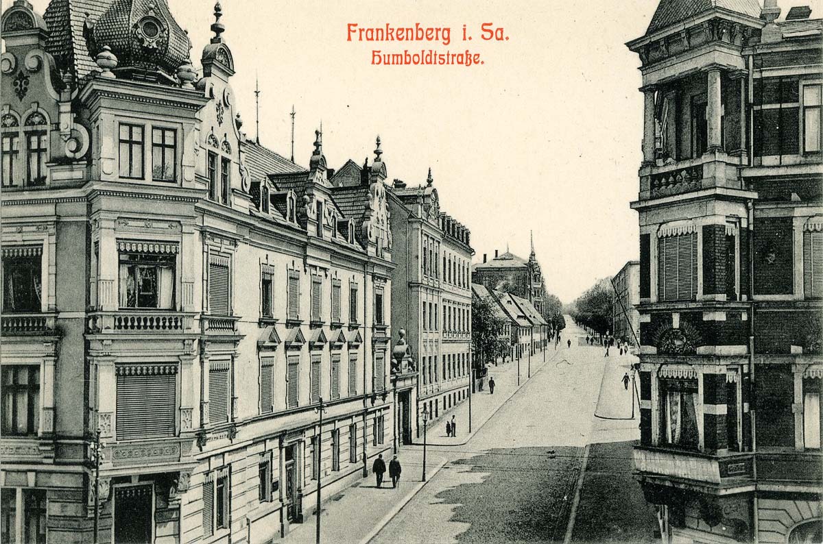 Frankenberg. Humboldstraße, 1911