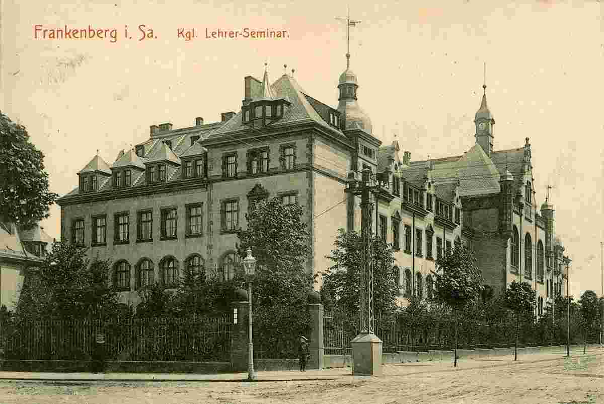 Frankenberg. Königliche Lehrerseminar, 1910