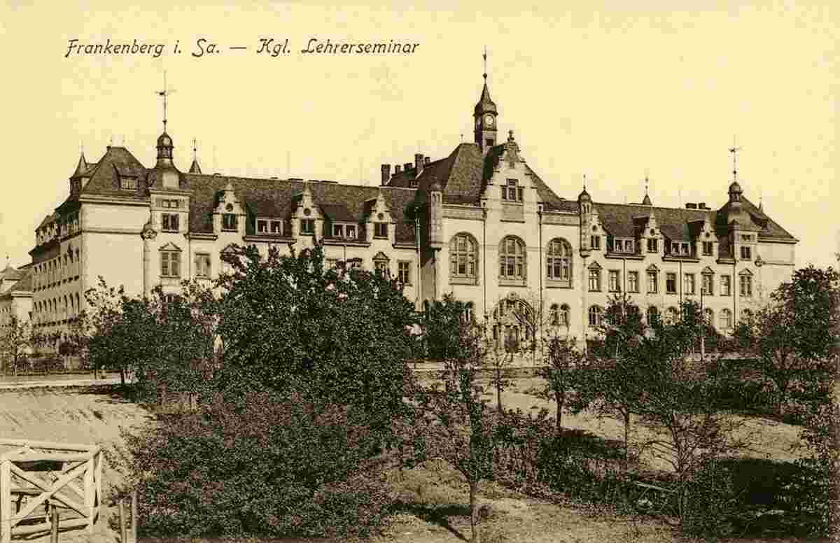 Frankenberg. Königliche Lehrerseminar, 1907