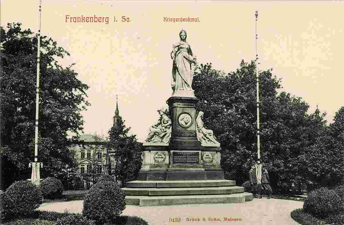 Frankenberg. Kriegerdenkmal, 1908