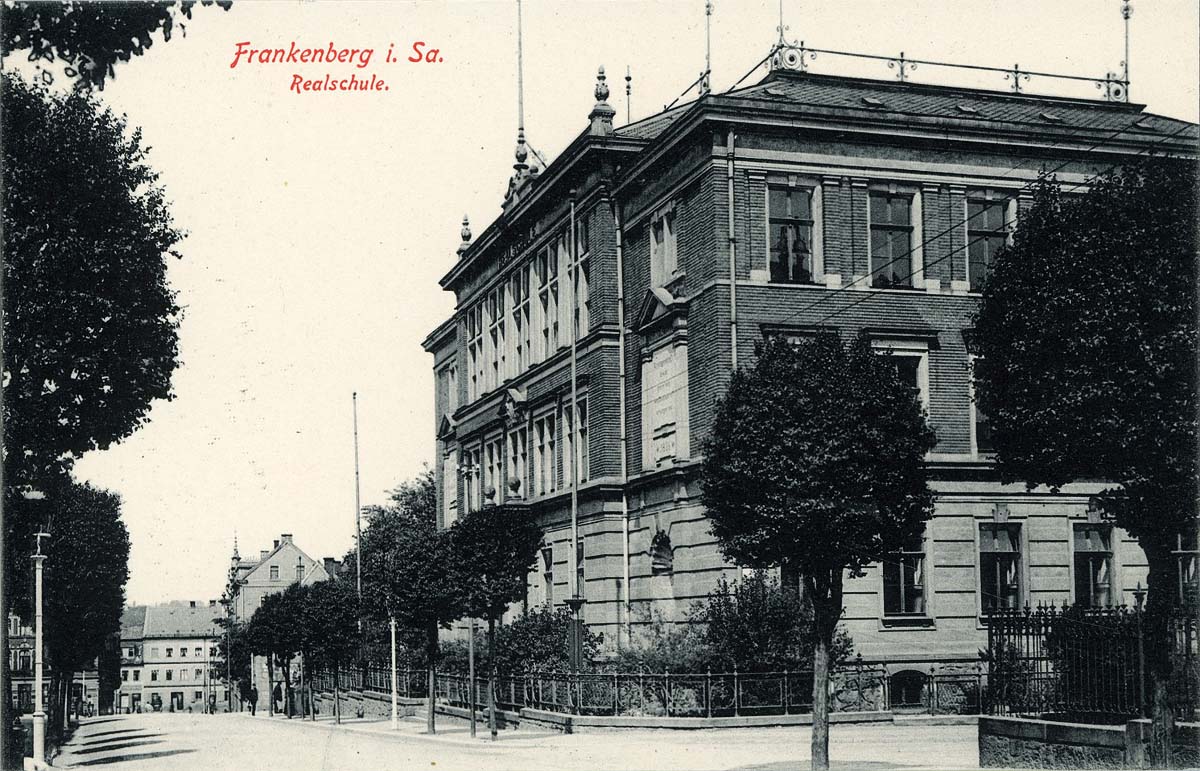 Frankenberg. Realschule, 1910