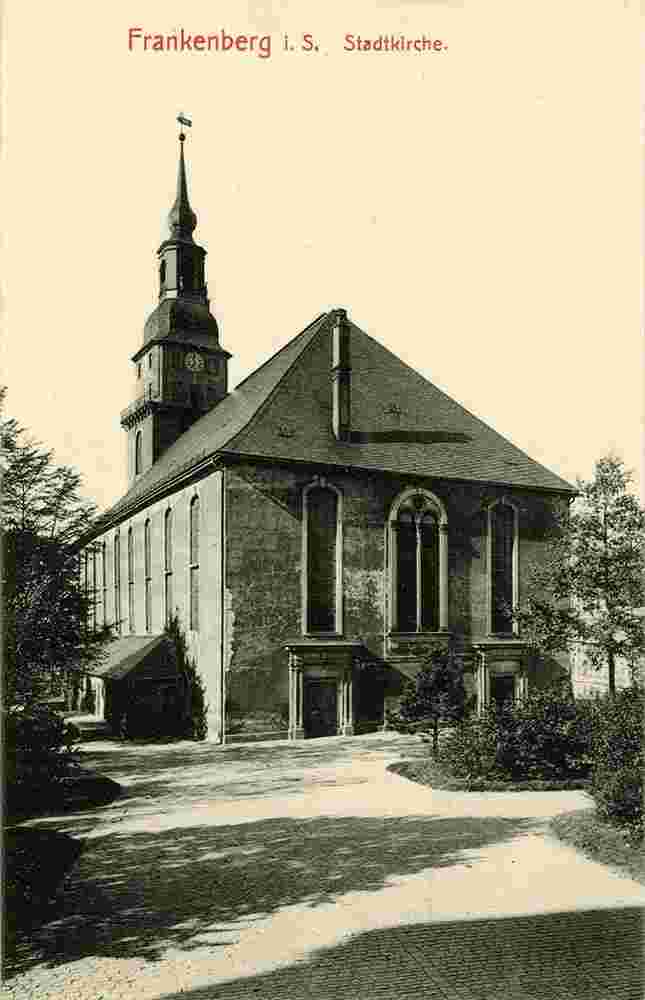 Frankenberg. Stadtkirche, 1907