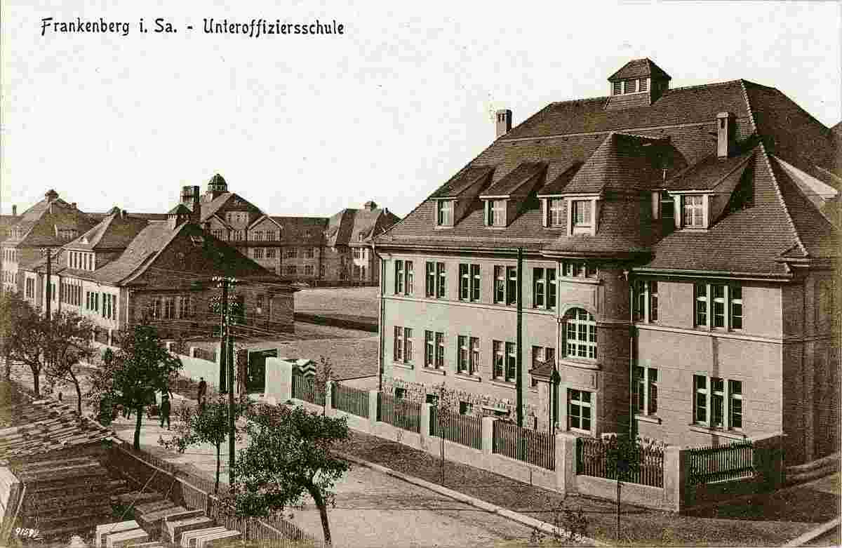 Frankenberg. Unteroffiziersschule, 1917