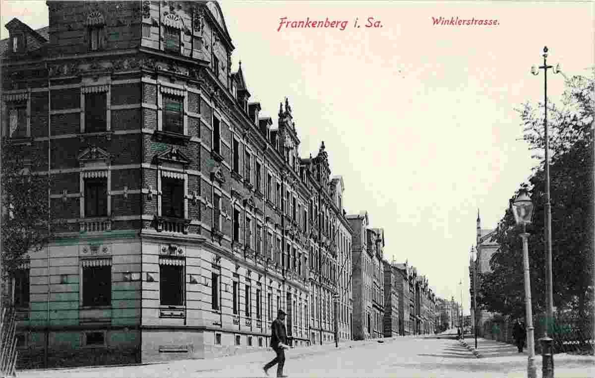 Frankenberg. Winklerstraße, 1911