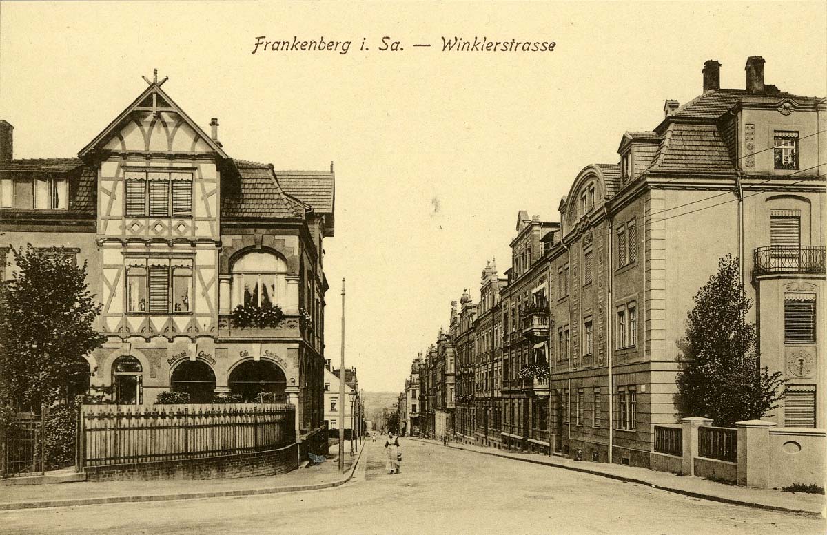 Frankenberg. Winklerstraße, 1915