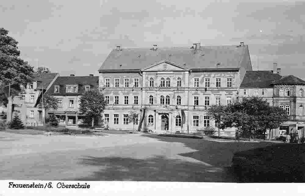 Frauenstein. Oberschule, nicht gelaufen um 1935