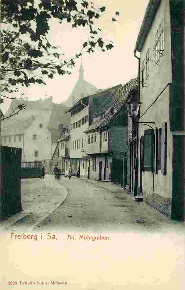 Freiberg. Am Mühlgraben, 1903