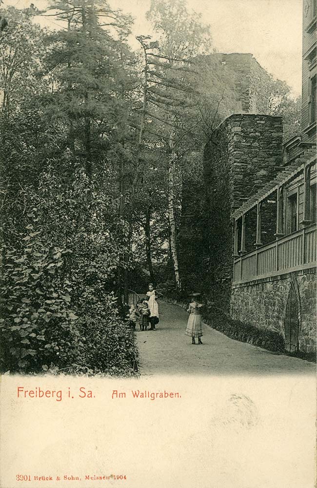 Freiberg. Am Wallgraben, 1903