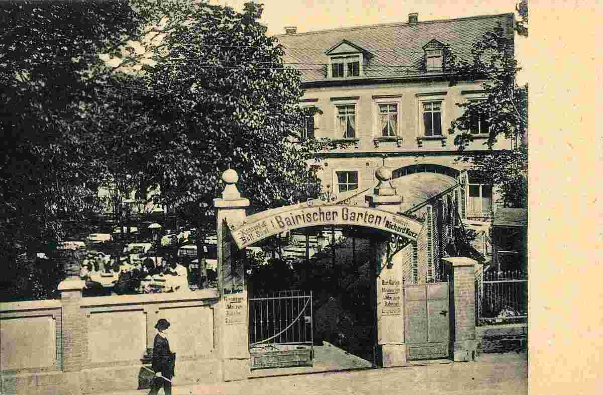 Freiberg. Bairischer Garten, 1904