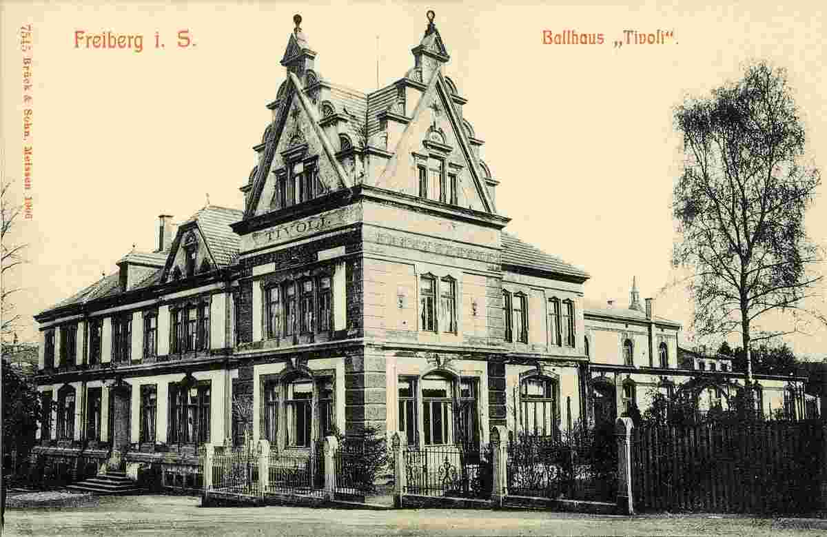 Freiberg. Ballhaus Tivoli, 1906