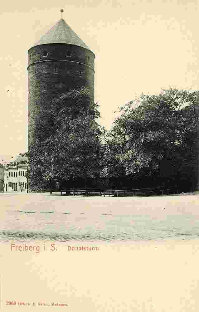 Freiberg. Donatsturm, 1903