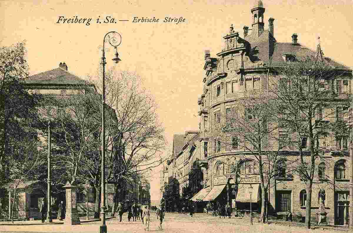 Freiberg. Erbische Straße, 1920
